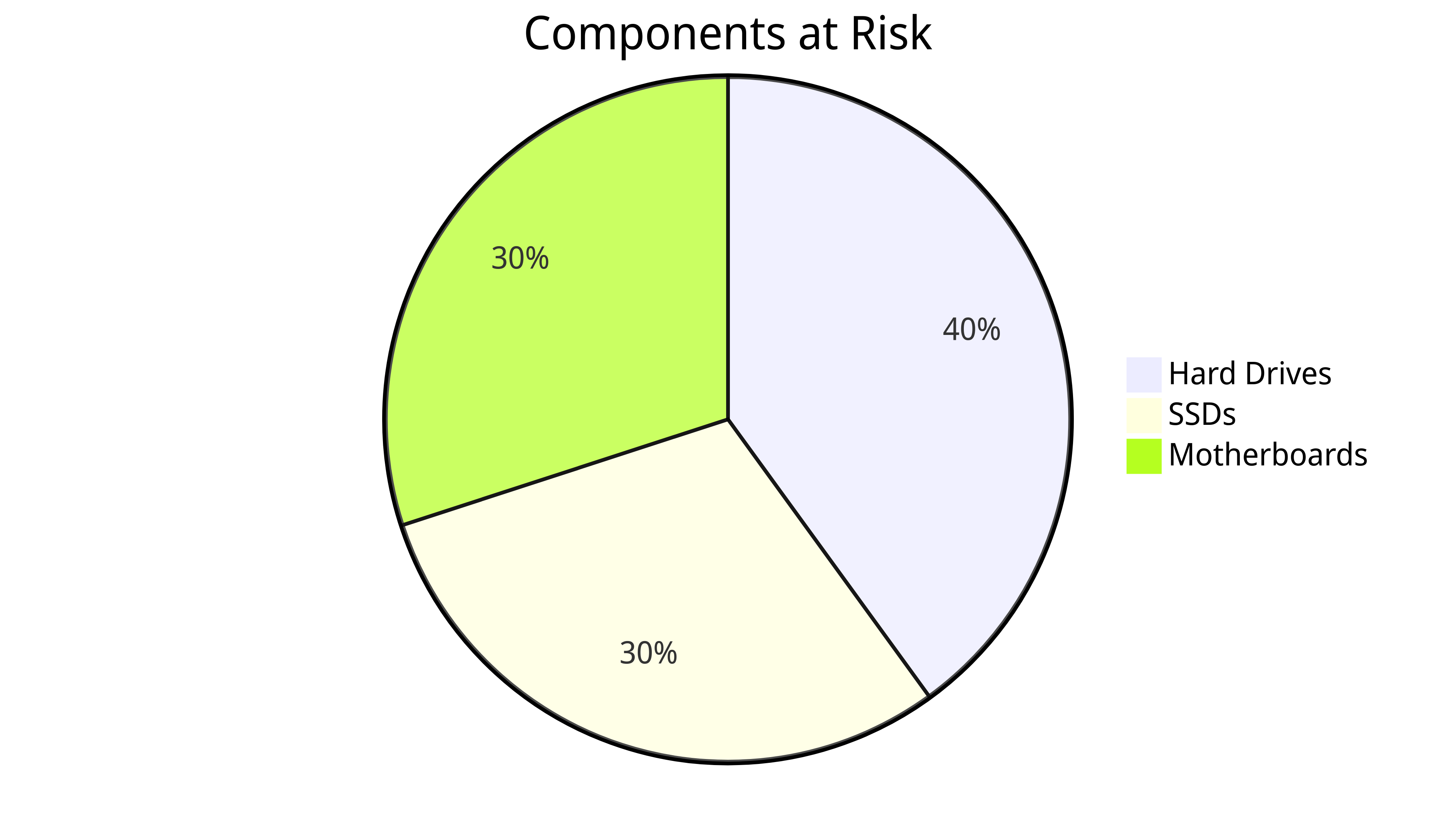 Components at Risk Pie Chart